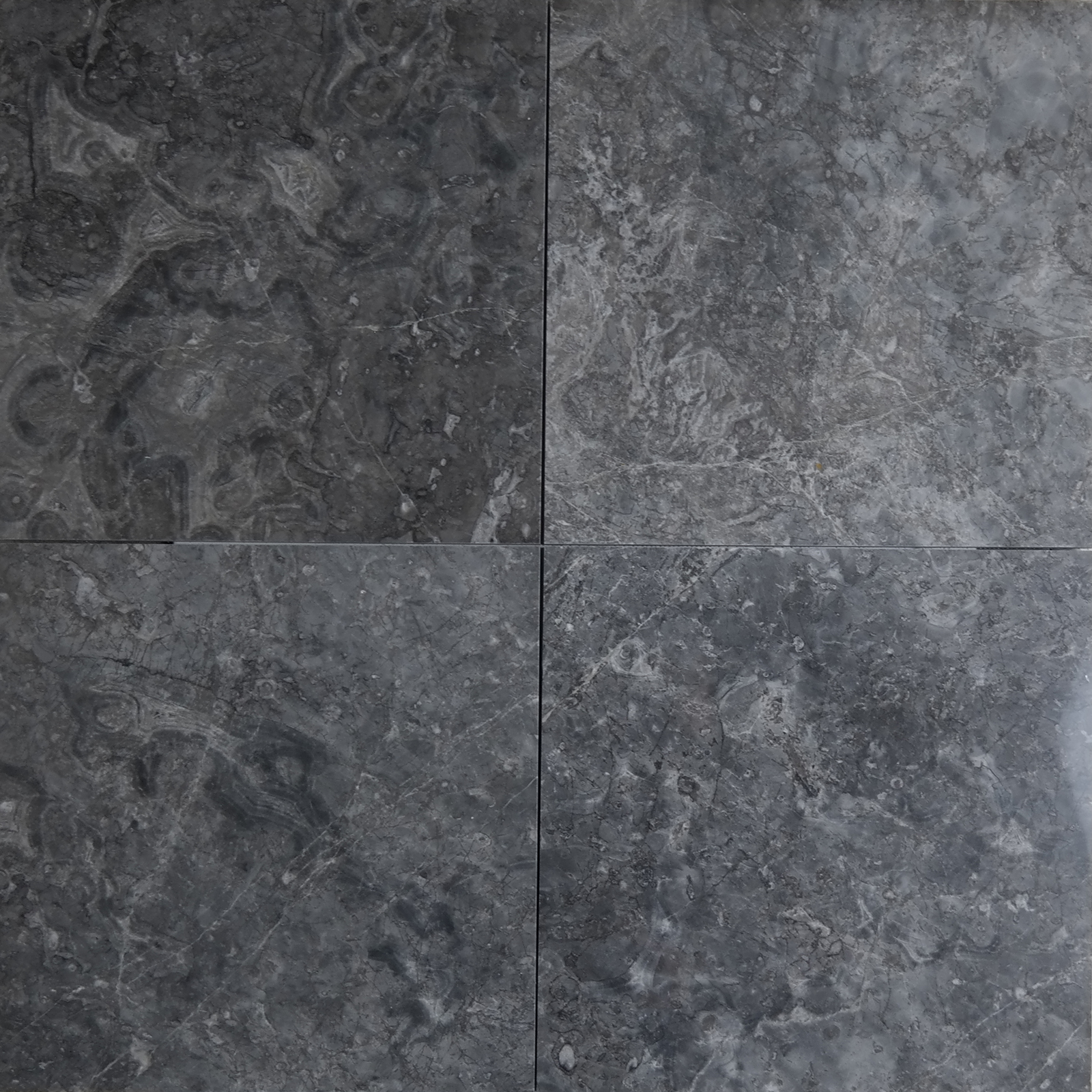 12x12 Cosmos Grey Marble Polished Tile 