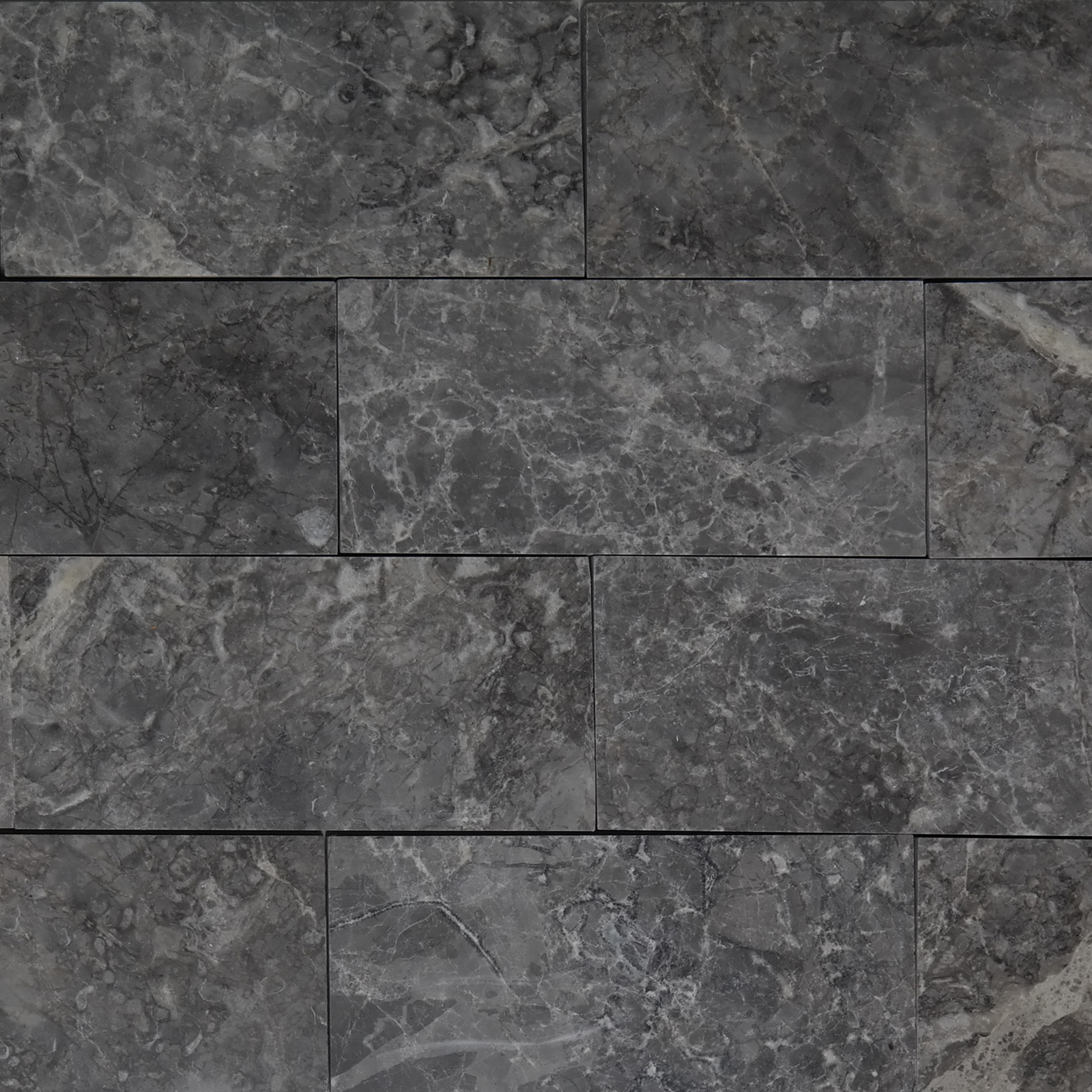 3x6 Cosmos Grey Marble Polished Tile 