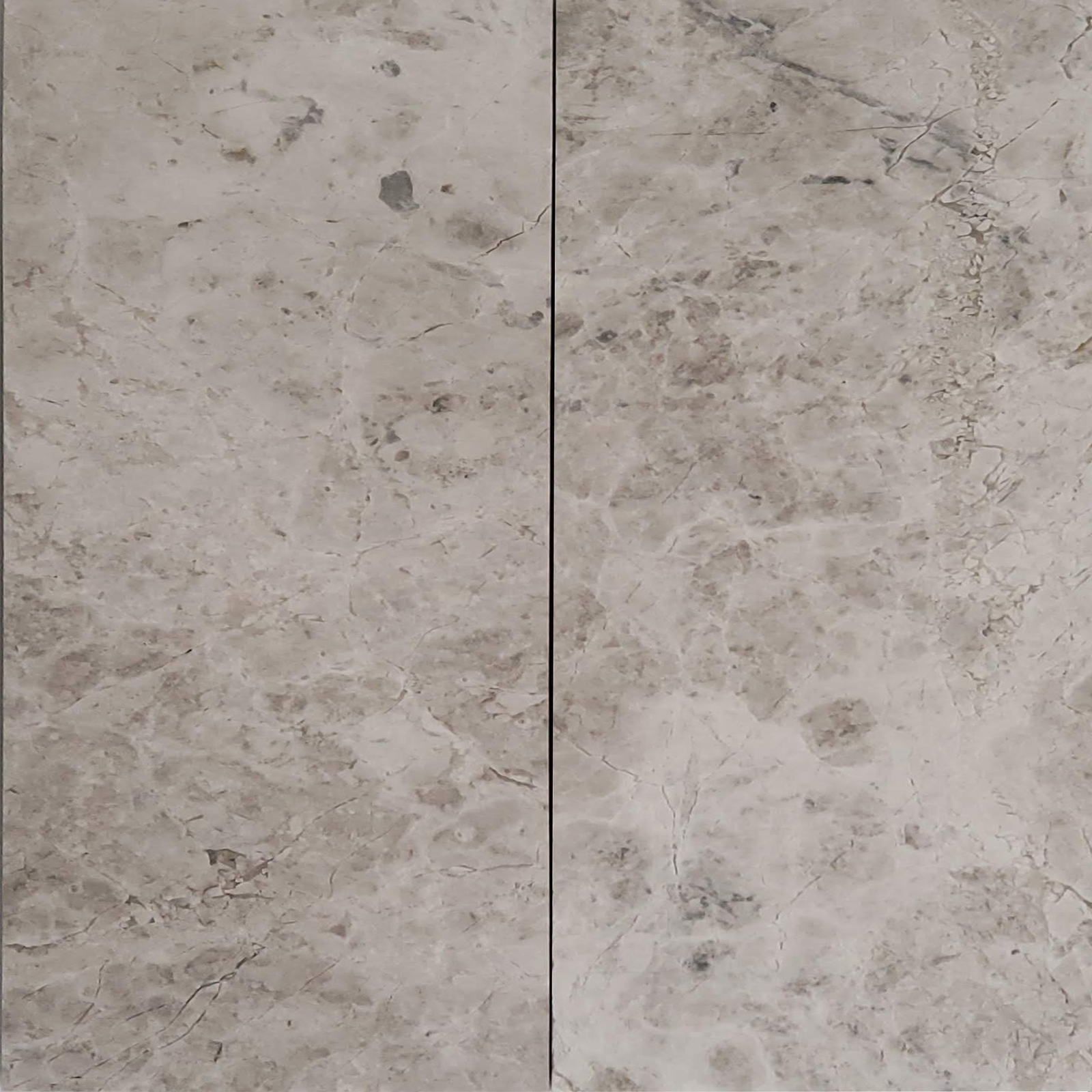 12x24 Silver Shadow Marble Polished Tile 