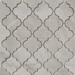 Lantern Mosaic Alaska White Marble Polished 