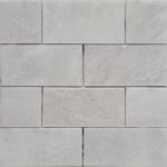 3x6 Alaska White Marble Polished Tile 