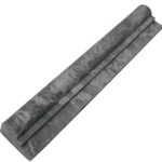 Ogee-1 Molding Atlantic Grey Marble Polished 