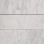 4x12 Bianco Imperial Marble Polished Tile 