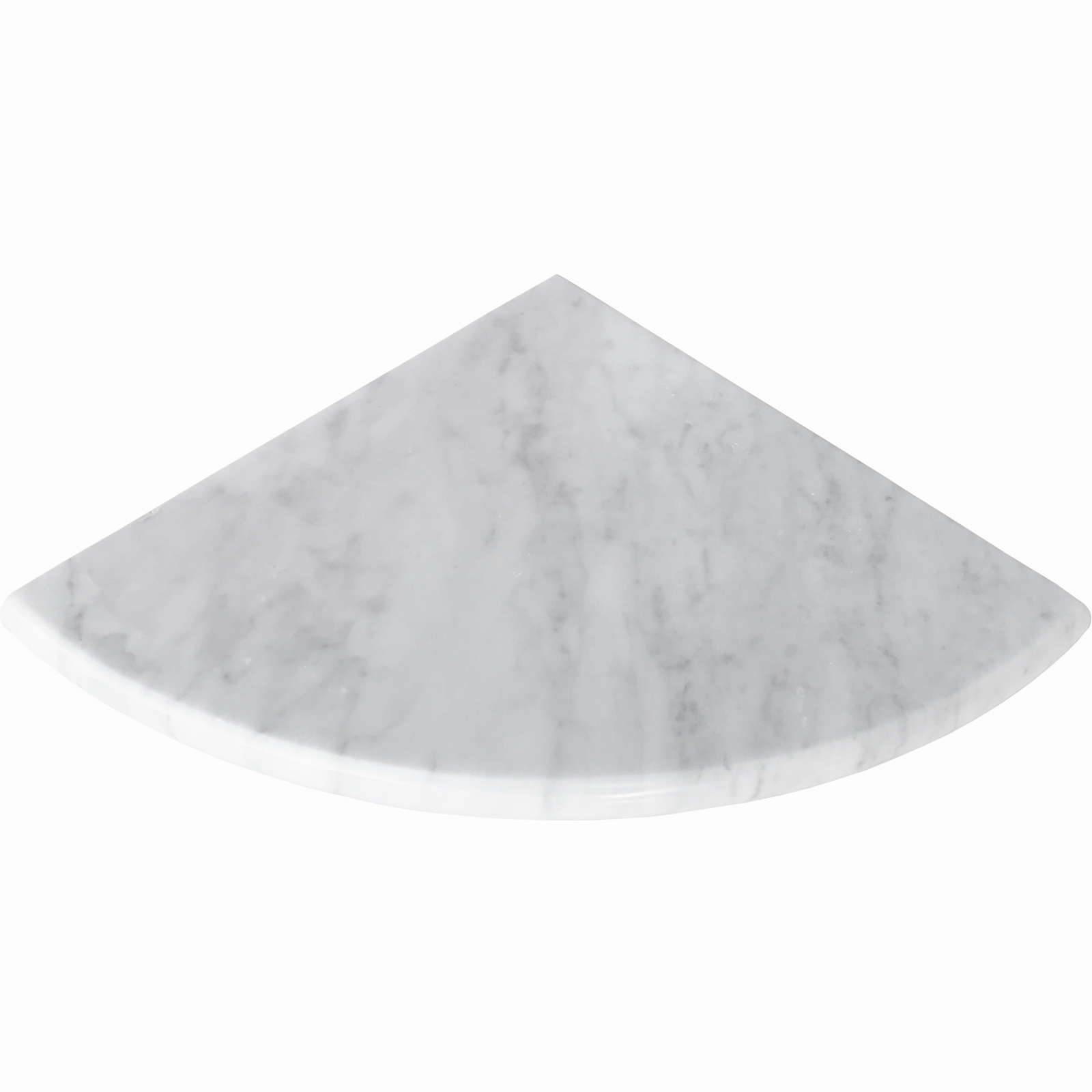 9x9 Carrara Marble Corner Shelf Polished Tile 