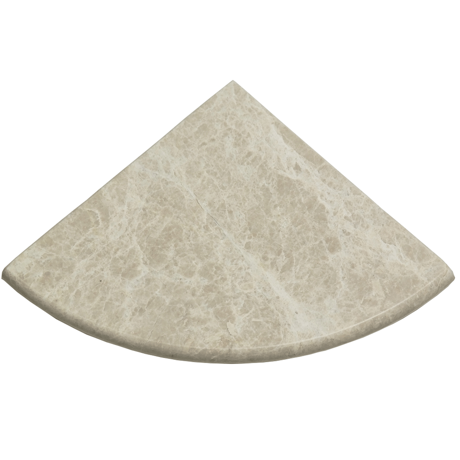 9x9 Bottichino Marble Corner Shelf Polished Tile   