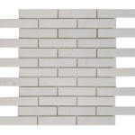 1x4 Mosaic Dolomite Marble Polished 