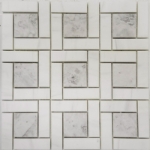 Pinwheel Mosaic Dolomite-Dolosil Marble Polished 