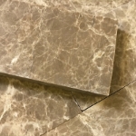 3x6 Light Emperador Marble Polished Tile 