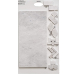 Board Alaska White Marble 