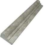 Ogee-1 Molding Silver Shadow Marble Polished 