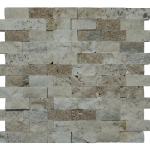 1x2 Split Face Mosaic Misto Onyx 