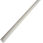 1/2x12 Pencil Molding Statuary Carrara Marble Polished 